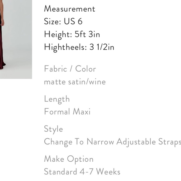 Fame and Partners Strappy Draped Gown in Wine color - Picture 13 of 16
